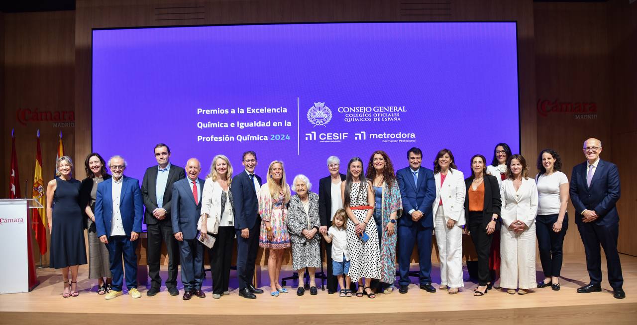 Juana Bellanato, pionera de la espectroscopía, recibe el Premio a la Excelencia Química, foto Agustín Millán