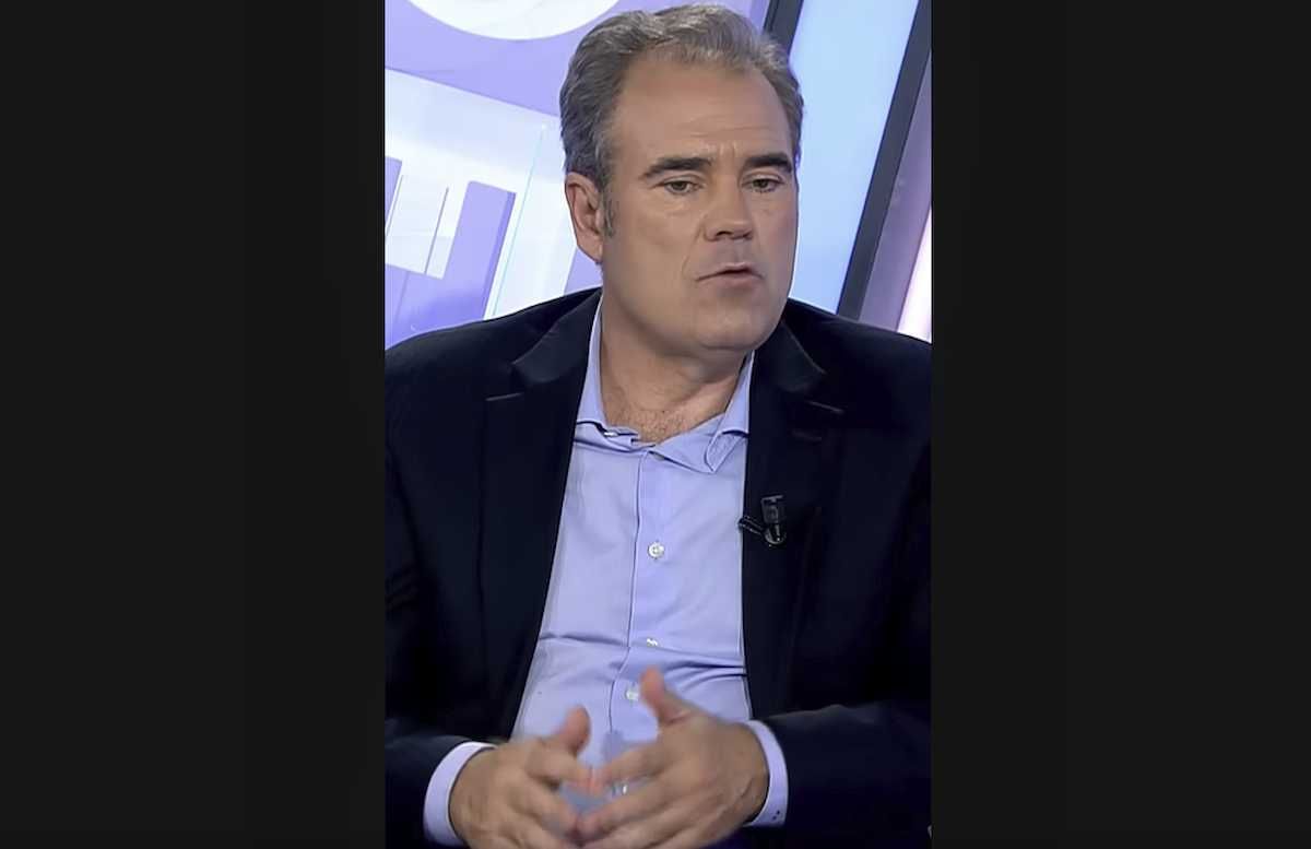 El empresario Pérez Dolset, en una aparición en televisión.