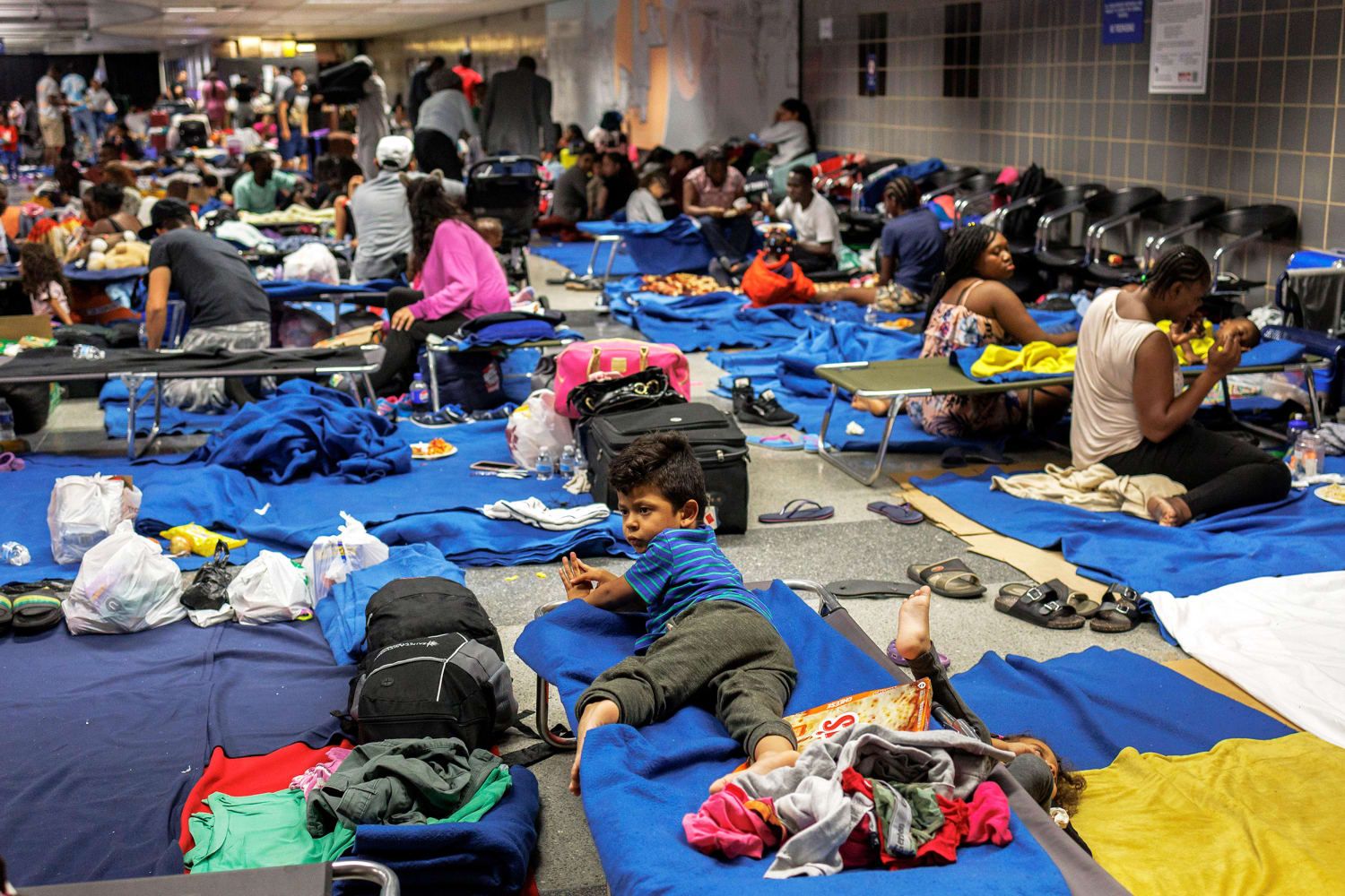 Las redadas sorpresa de Trump. Migrantes