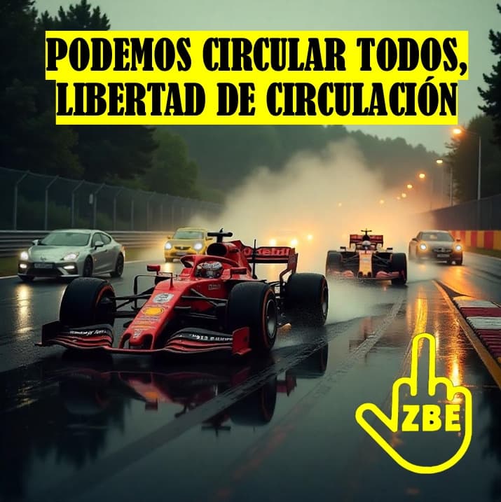 La incongruencia de las ZBE y Madrid 360 con el circuito de Fórmula 1 en Madrid capital