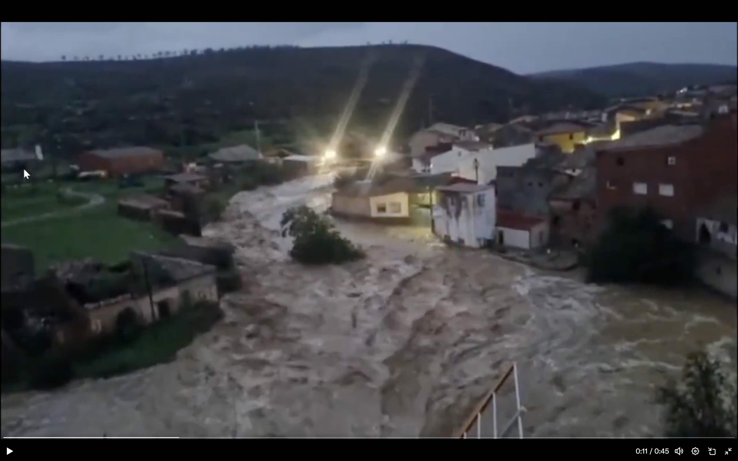 Aragón inundaciones 