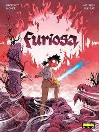 Furiosa, de Geoffroy Monde y Mathieu Burniat. Norma editorial, 248 páginas, 35 €. Furiosa, de Geoffroy Monde y Mathieu Burniat. Norma editorial, 248 páginas, 35 €.
