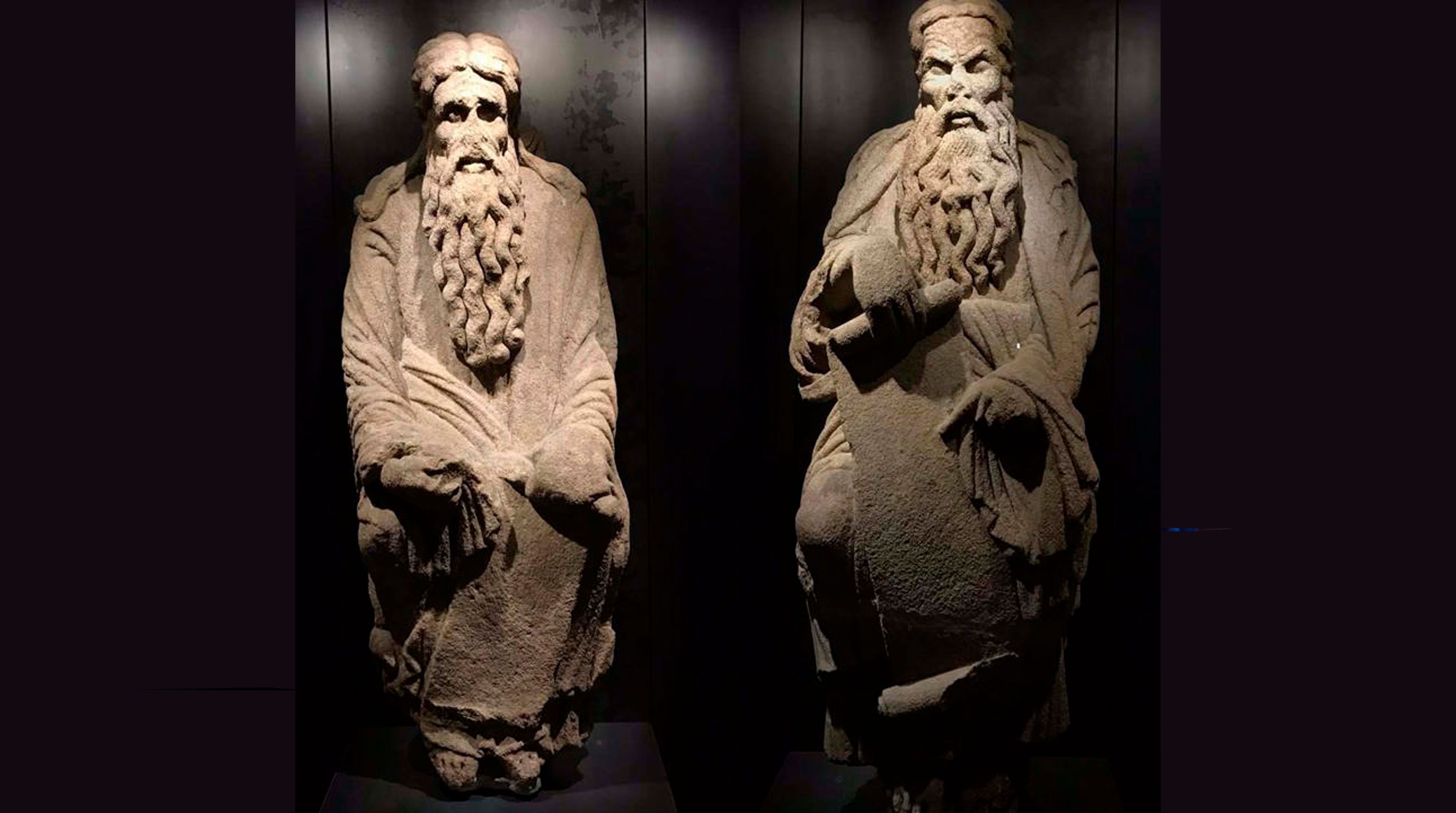 El Supremo ordena a los Franco devolver a Santiago las esculturas de Abraham e Isaac del Pórtico de la Gloria