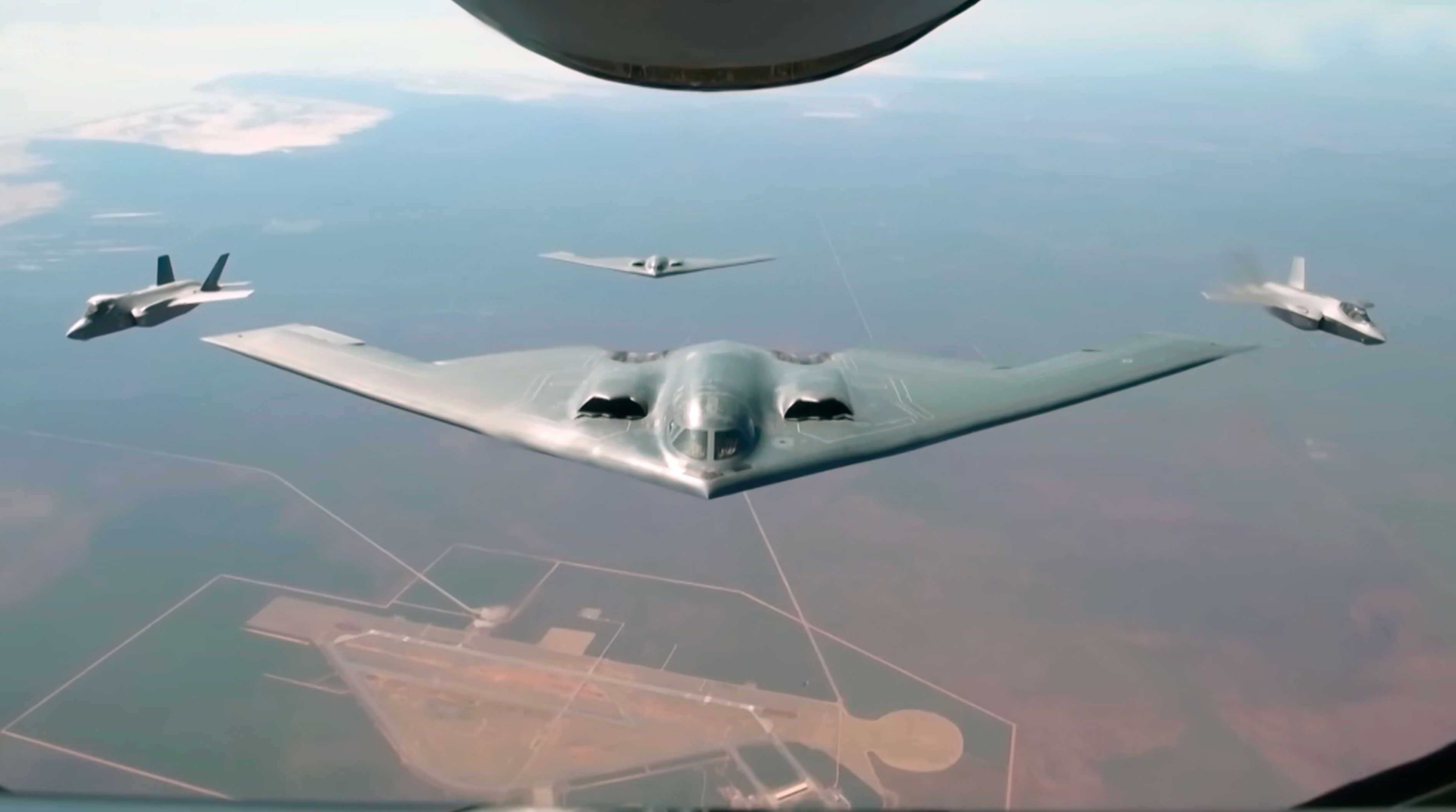 Un bombardero estadounidense B-2, en una imagen de archivo
