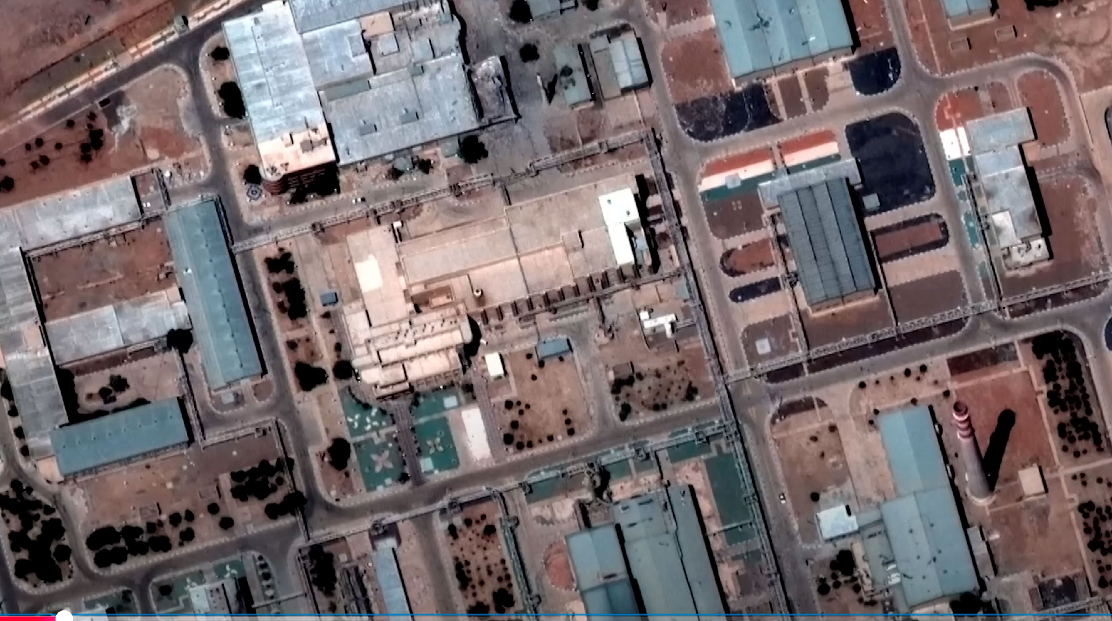 Los daños en la planta de enriquecimiento de uranio de Natanz, en Irán