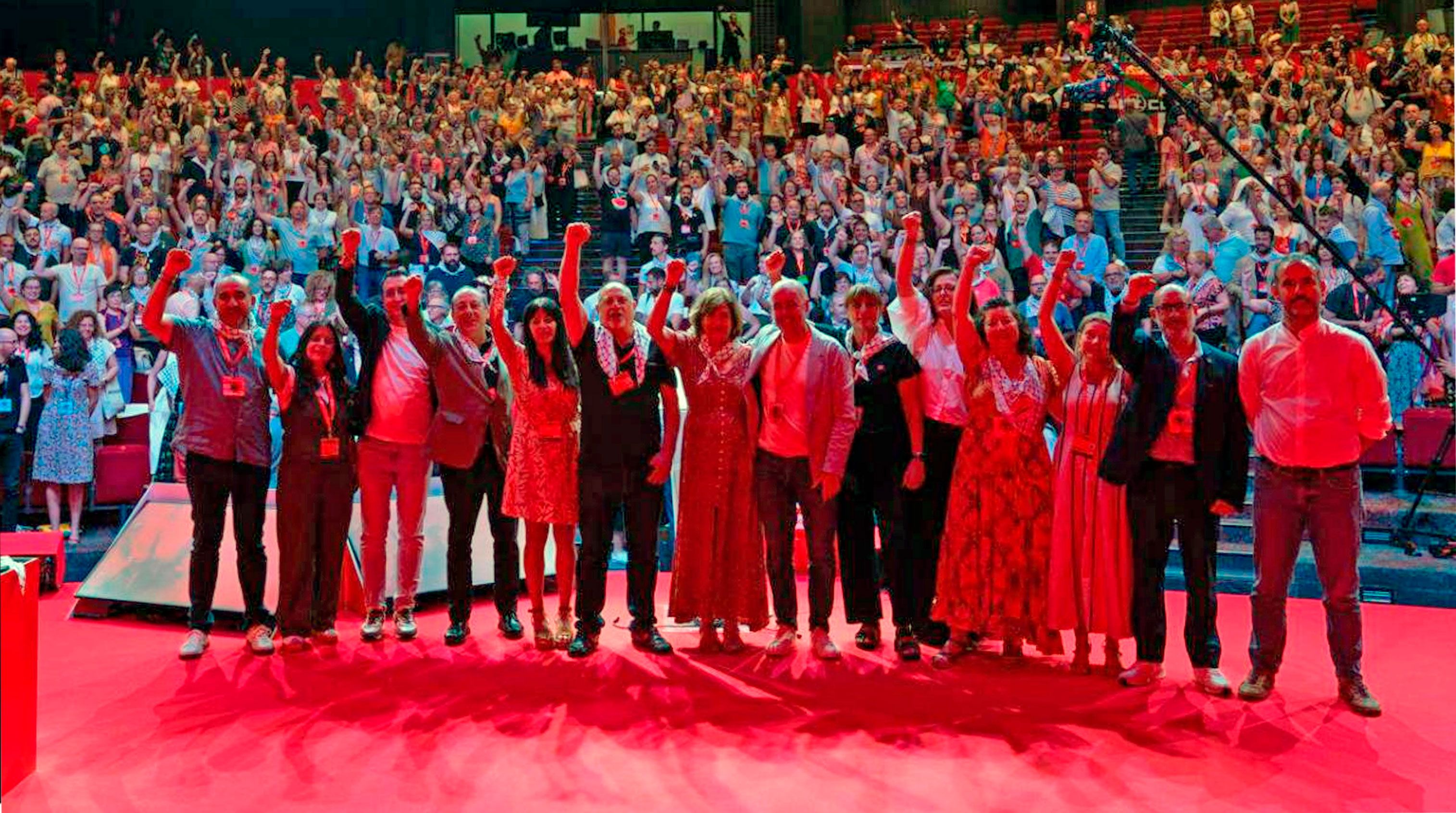 Unai Sordo continuará al frente de CCOO al ser reelegido por amplia mayoría, foto CCOO