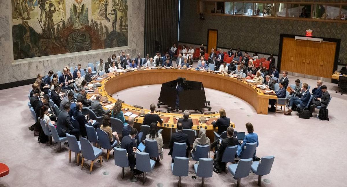 El Consejo de Seguridad en sesión sobre el Plan de Acción para el programa nuclear iraní. | Foto: ONU/Eskinder Debebe