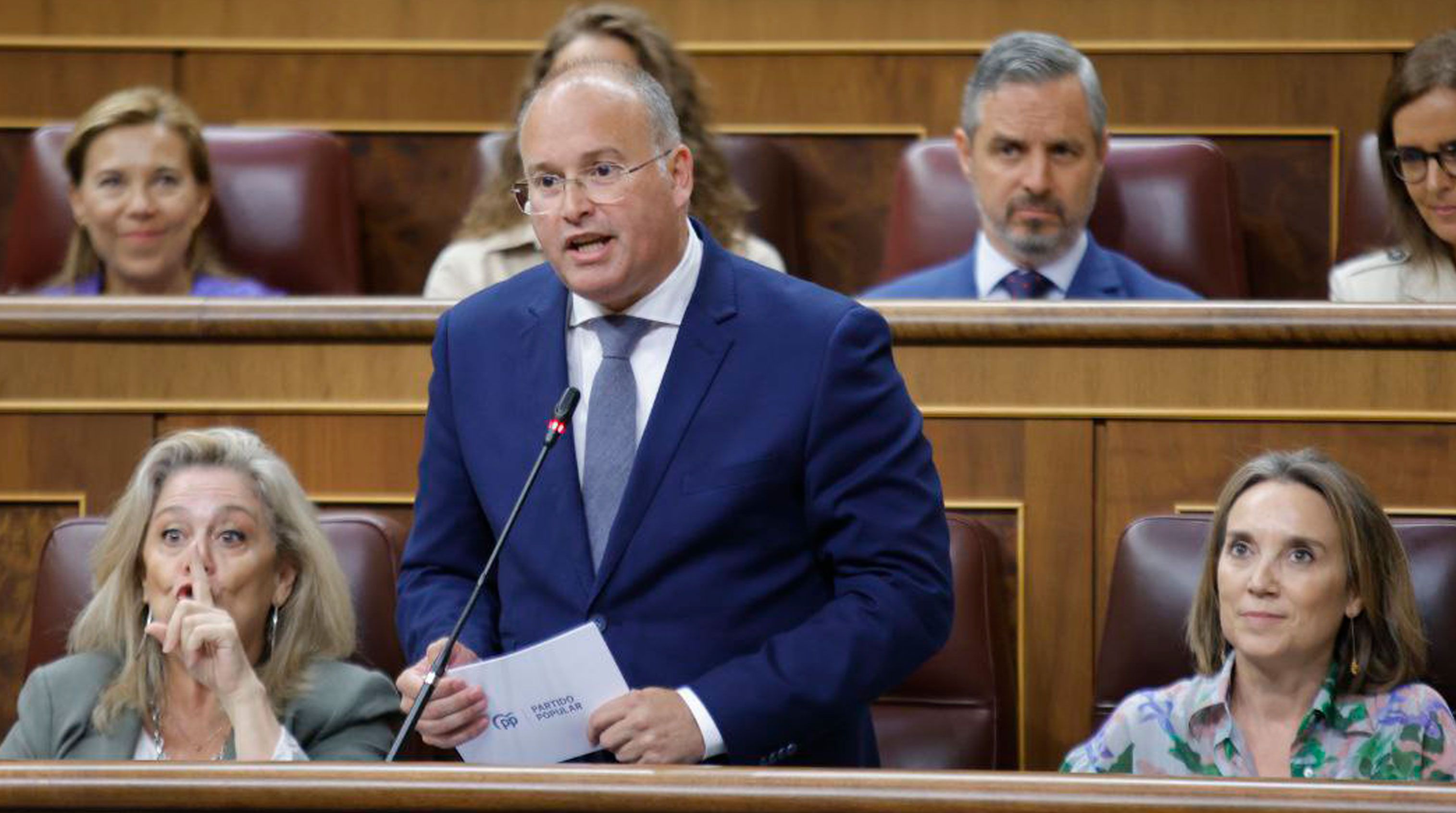 El diputado del Grupo Popular, Miguel Tellado Filgueira, foto Congreso