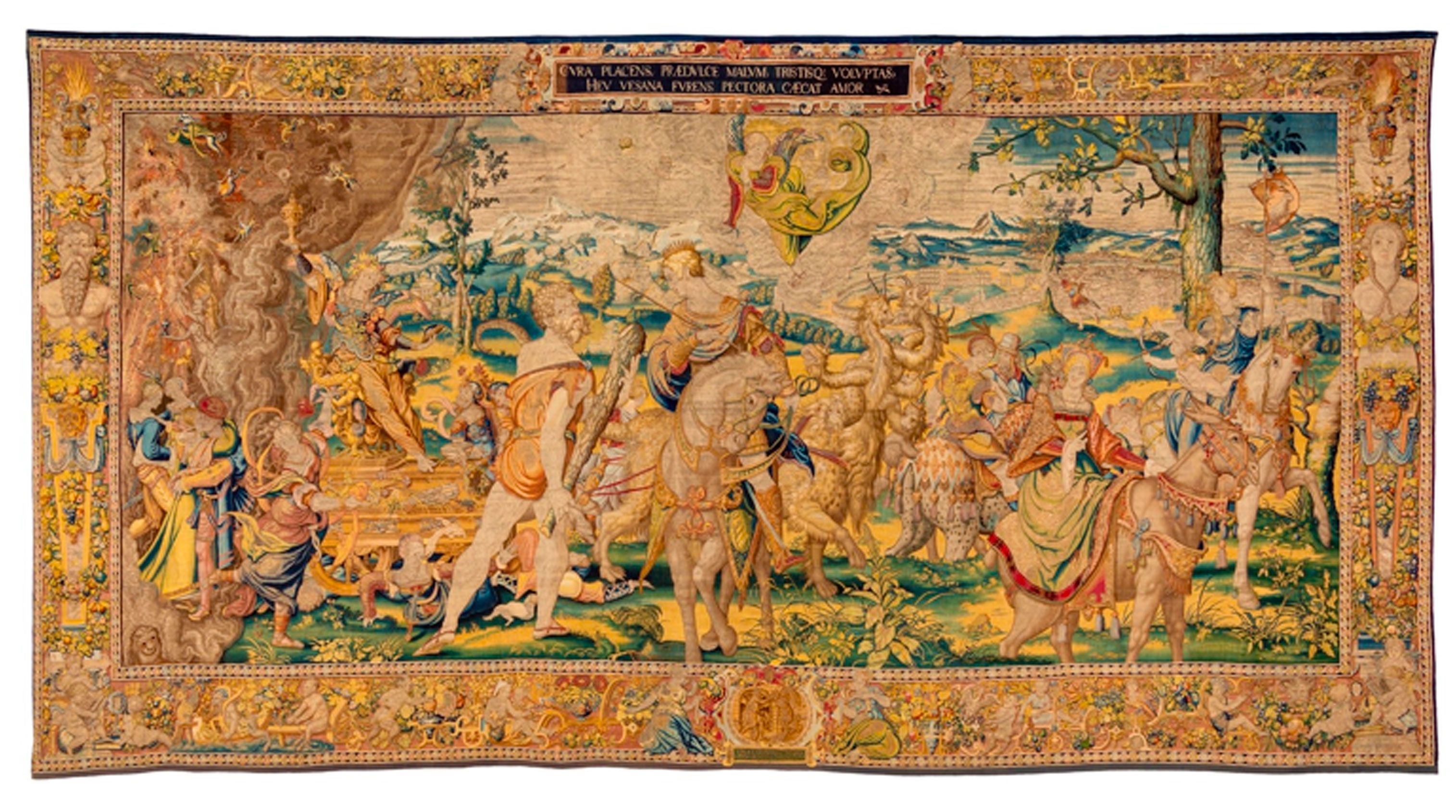 La Lujuria, Pieter Coecke van Aelst, Bruselas, Brabante, h. 1545, N.º inv. 10004066, Patrimonio Nacional, Foto Mario Sedeño La Lujuria, Pieter Coecke van Aelst, Bruselas, Brabante, h. 1545, N.º inv. 10004066, Patrimonio Nacional, Foto Mario Sedeño