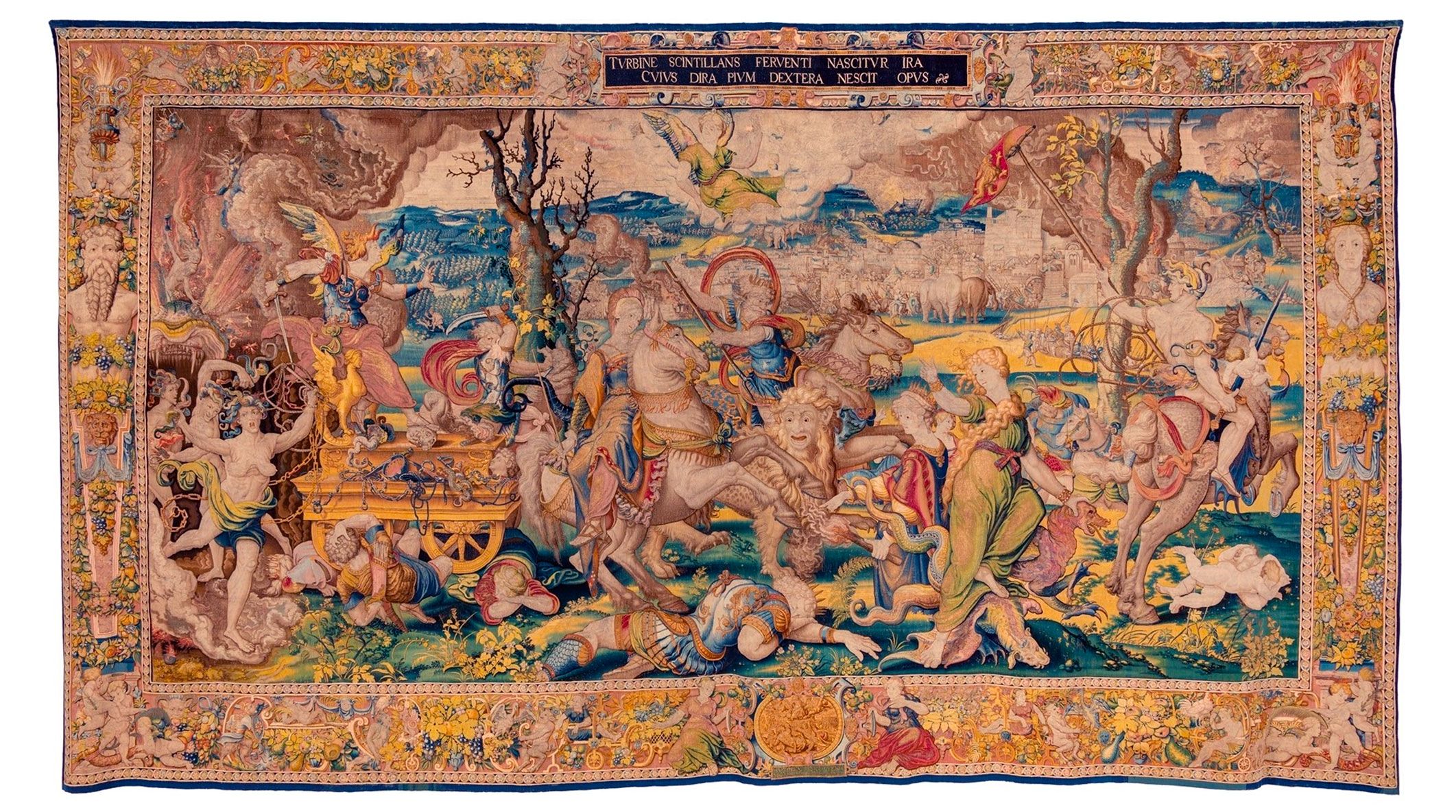 La Ira, Pieter Coecke van Aelst, Bruselas, Brabante, h. 1545, N.º inv. 10004067, Patrimonio Nacional, Foto Mario Sedeño La Ira, Pieter Coecke van Aelst, Bruselas, Brabante, h. 1545, N.º inv. 10004067, Patrimonio Nacional, Foto Mario Sedeño