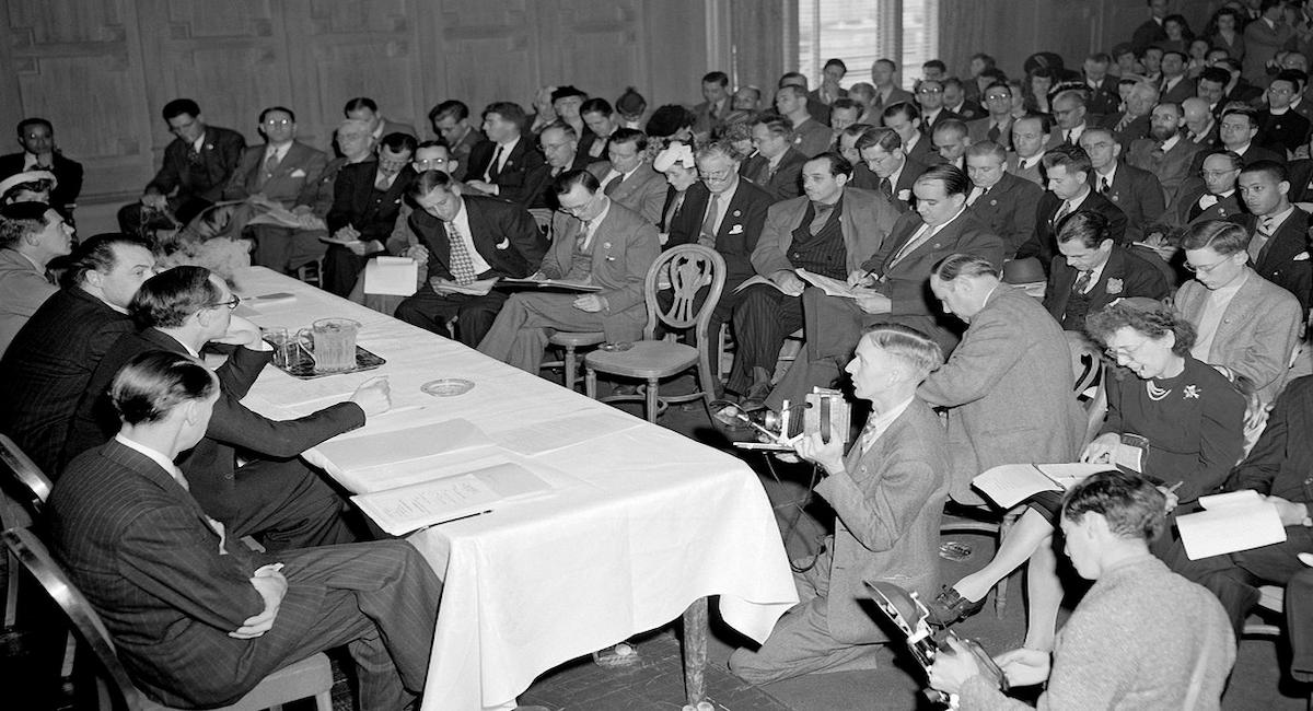 Delegados en la Conferencia de San Francisco, donde se firmó la Carta de la ONU. | Foto: ONU/McLain