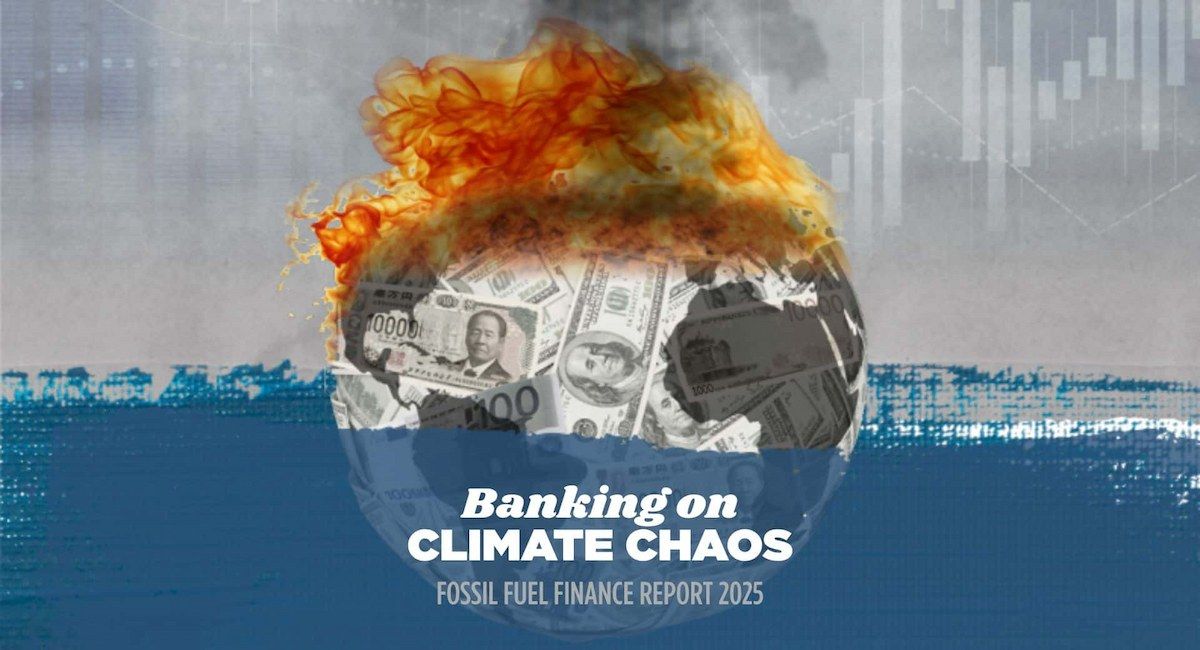 A nivel global, el gigante JP En el ranking, Junto al Santander, aparece Morgan Chase que sigue liderando la inversión en crisis climática, seguido de Bank of America y Citigroup.