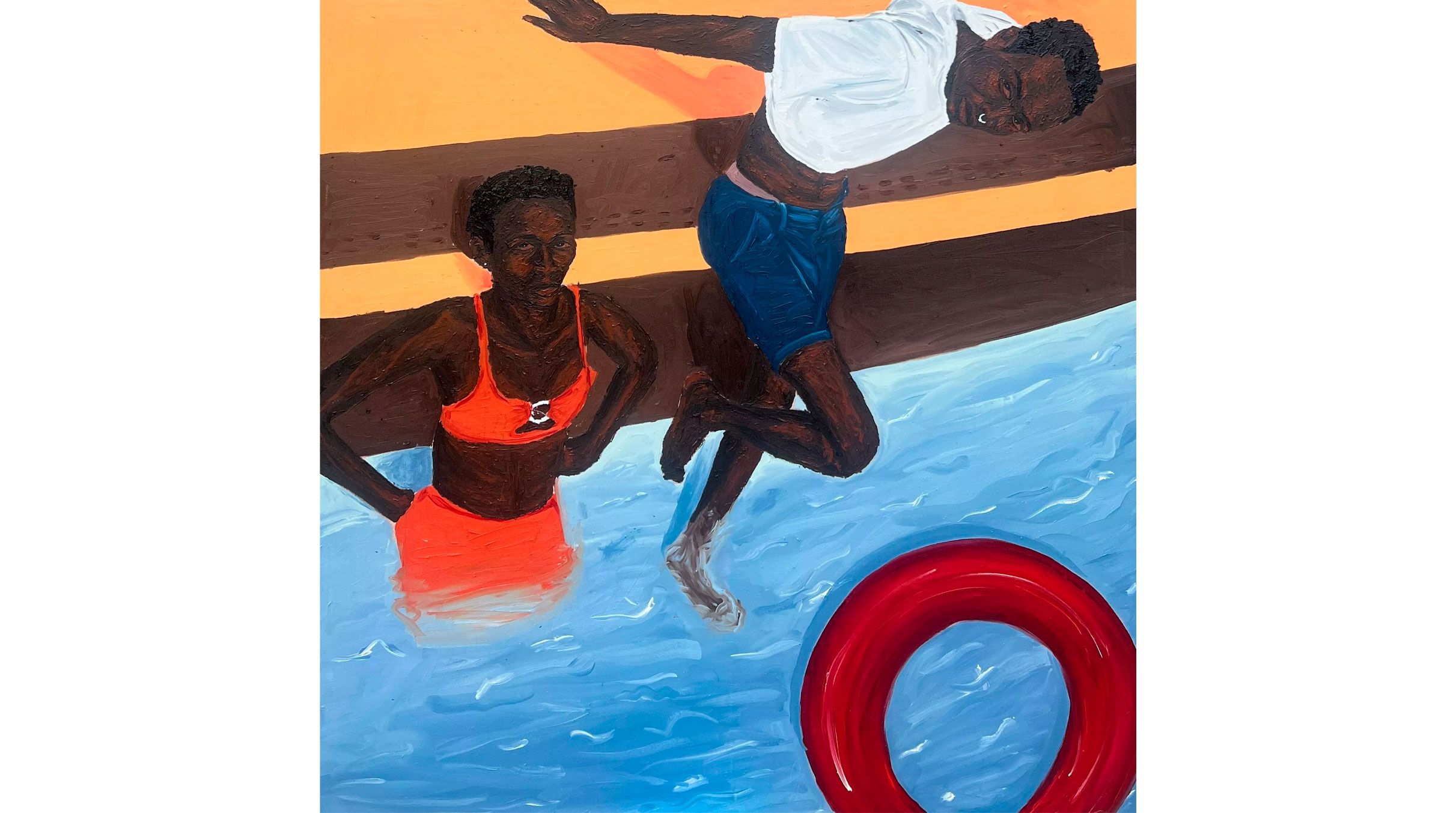 Matthew Eguavoen, The floater is Palliative, 2023 Bode Matthew Eguavoen, The floater is Palliative, 2023 Bode