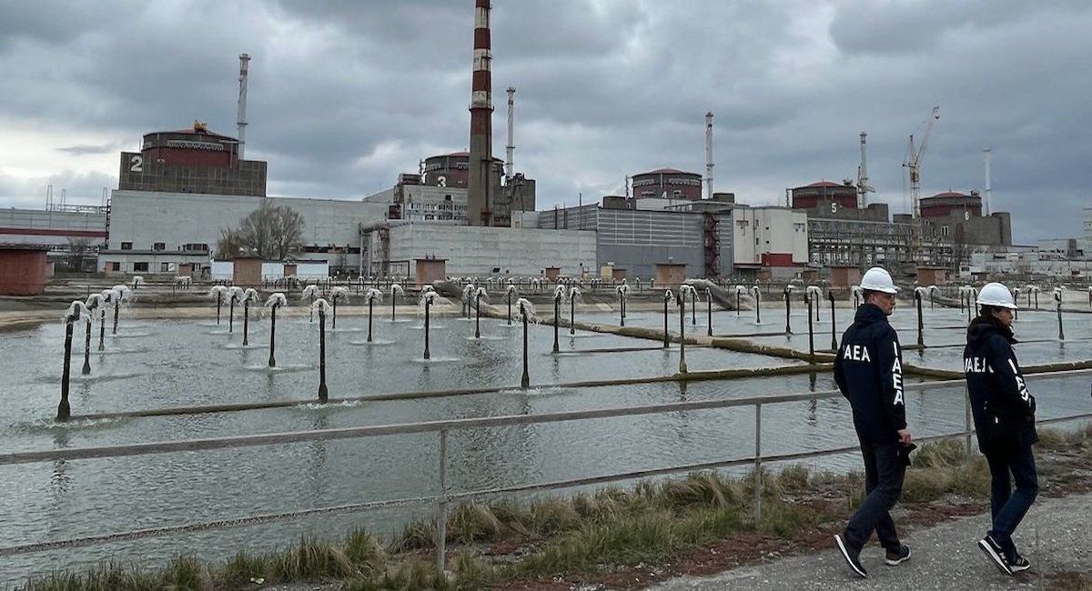 Un equipo de expertos del OIEA visita la central nuclear de Zaporizhzhya y sus alrededores. | Foto: OIEA/Fredrik Dahl