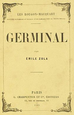 Germinal first edition cover