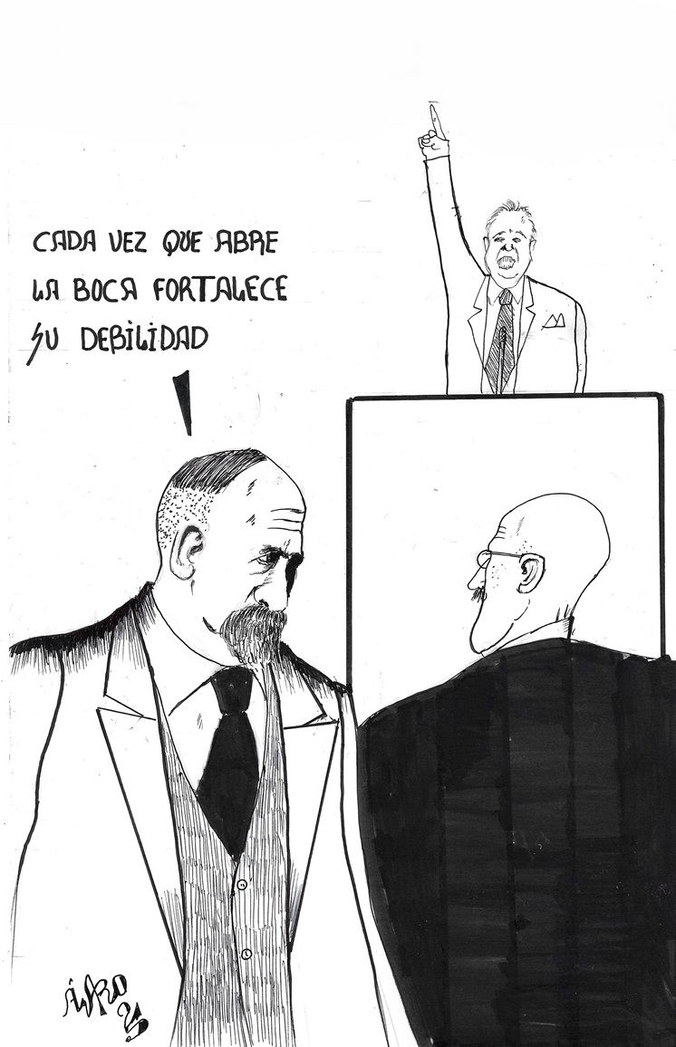 El boss venido a menos.