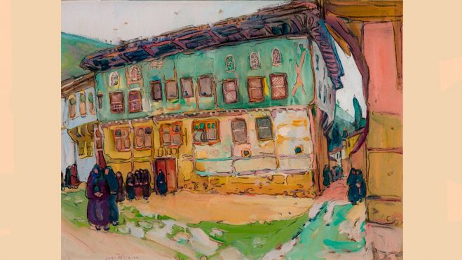 JANE PETERSON (1876–1965) Sultana's Palace, Constantinople, 1924