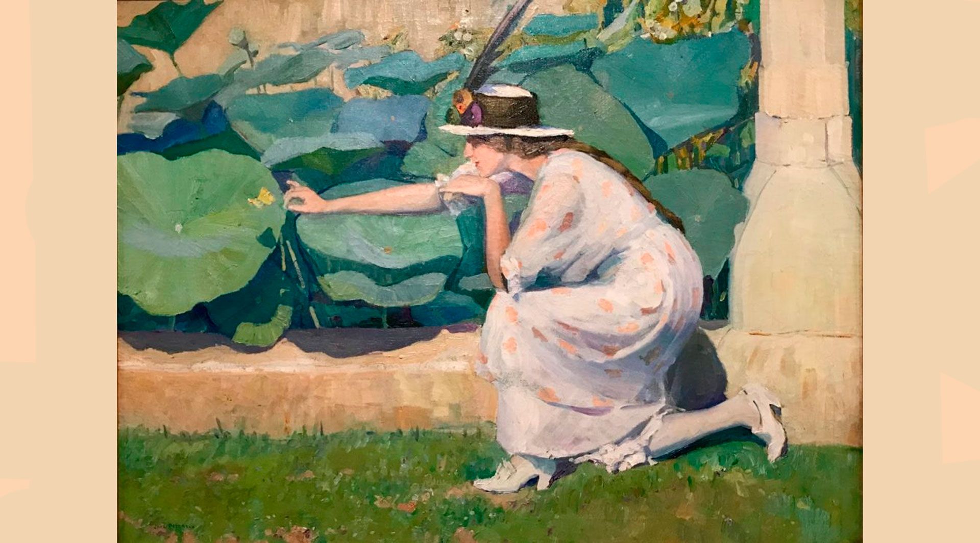 Jane Peterson “Lure of the butterfly” 1914