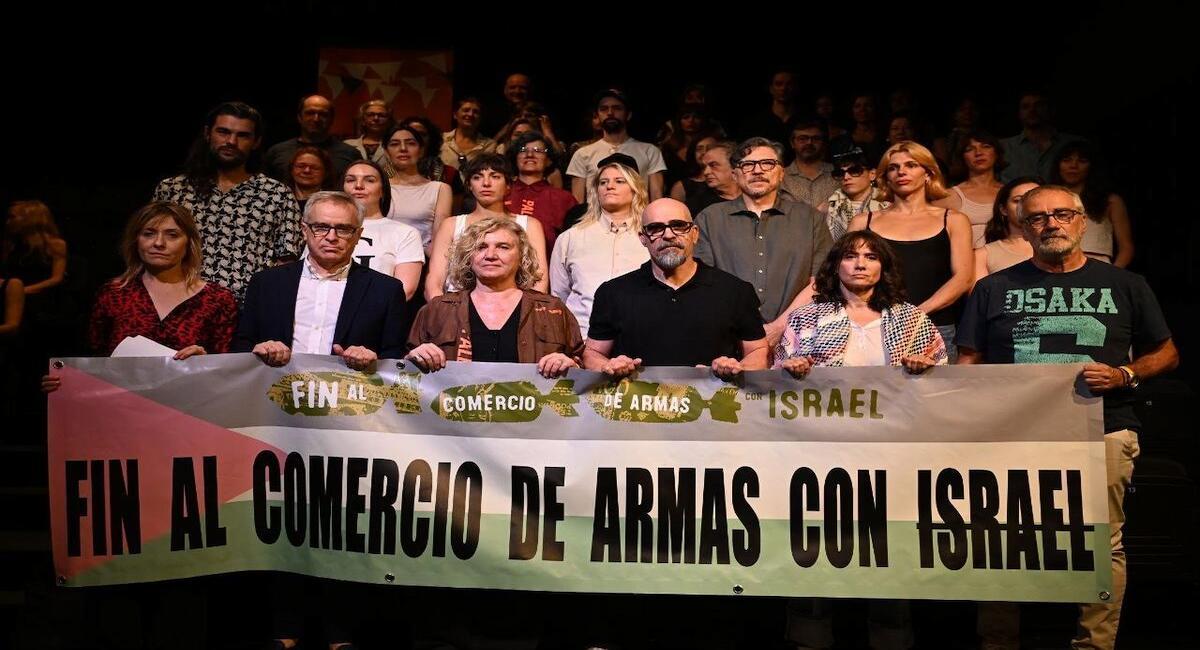 Los firmantes recordaron que tanto el derecho internacional como la legislación española prohíben expresamente la exportación de armas a países que violan los derechos humanos. | Foto: Greenpeace