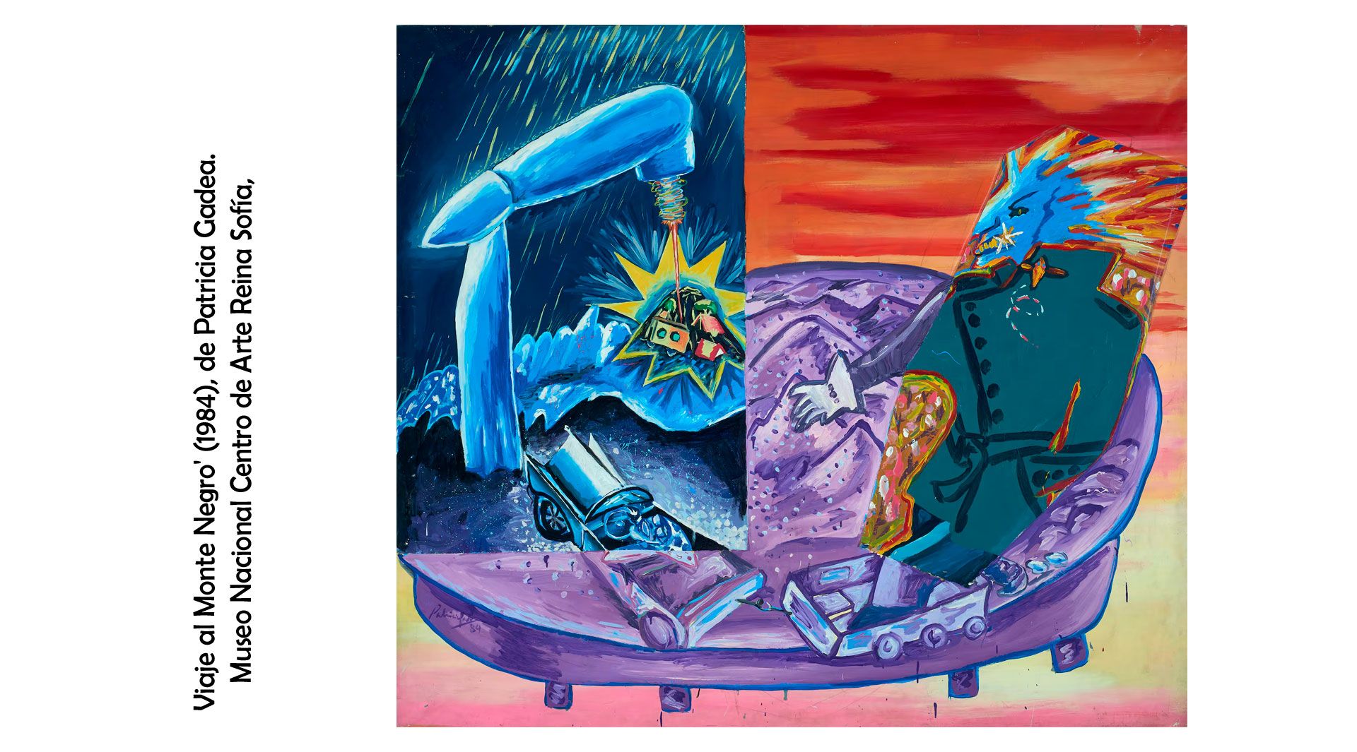 'Viaje al Monte Negro' (1984), de Patricia Gadea. Museo Nacional Centro de Arte Reina Sofía, Madrid