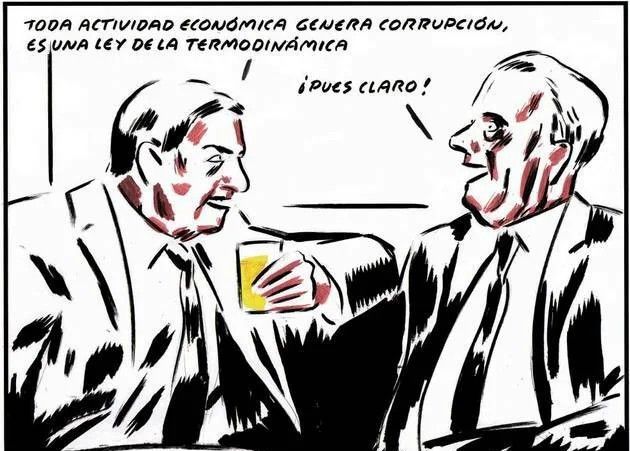 El Roto. Toda actividad económica genera corrupción