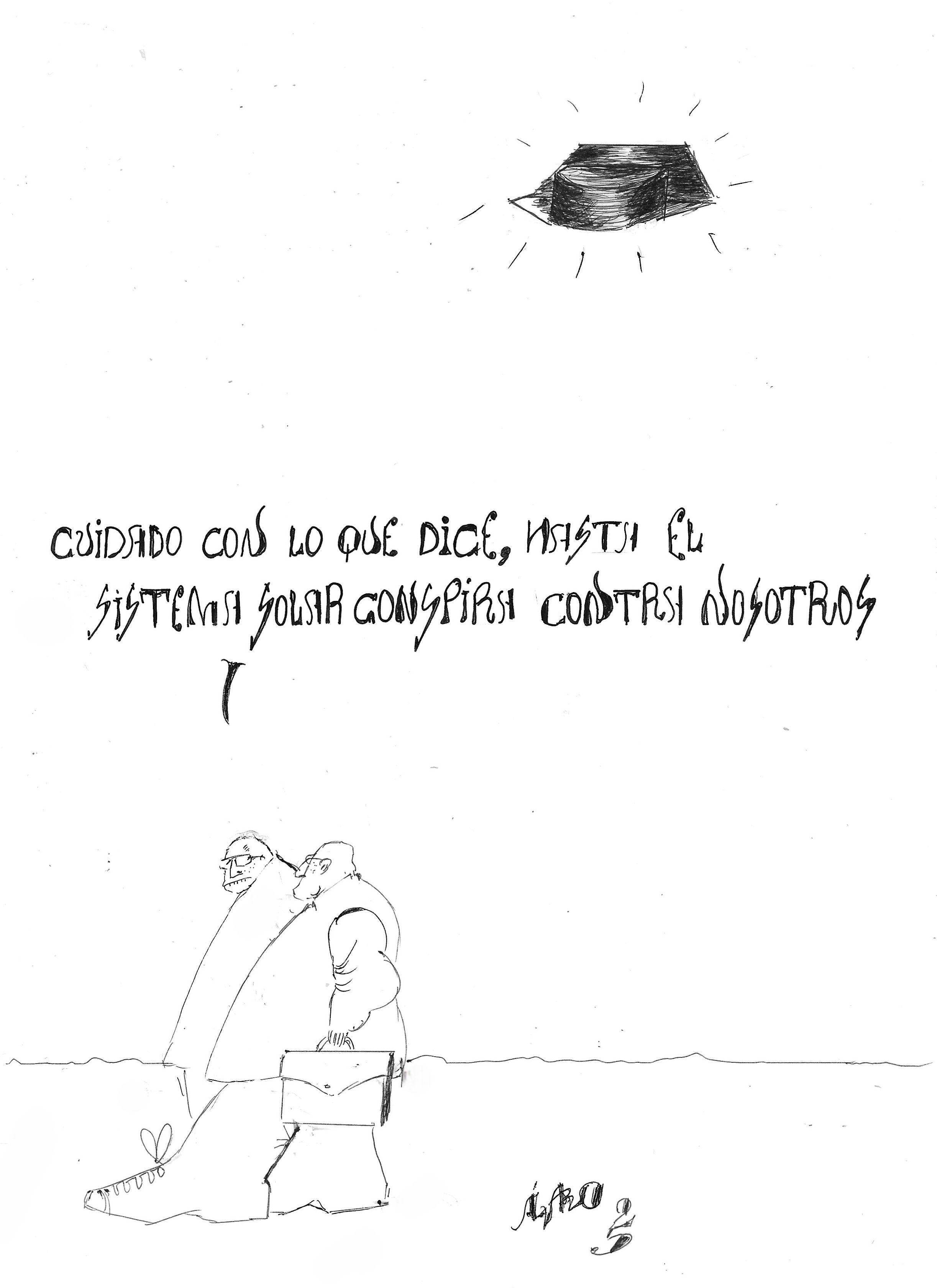 Quizás solo es manía persecutoria