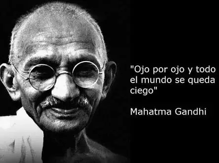 El espíritu de la ley. Gandhi