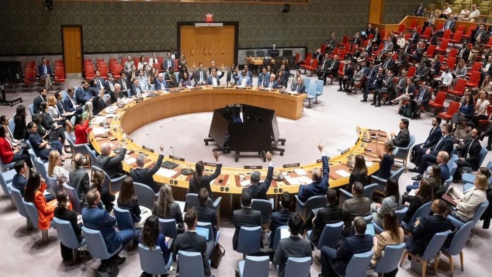 Vista general de la reunión del Consejo de Seguridad de la ONU sobre la situación en Gaza. | Foto: ONU/Eskinder Debebe