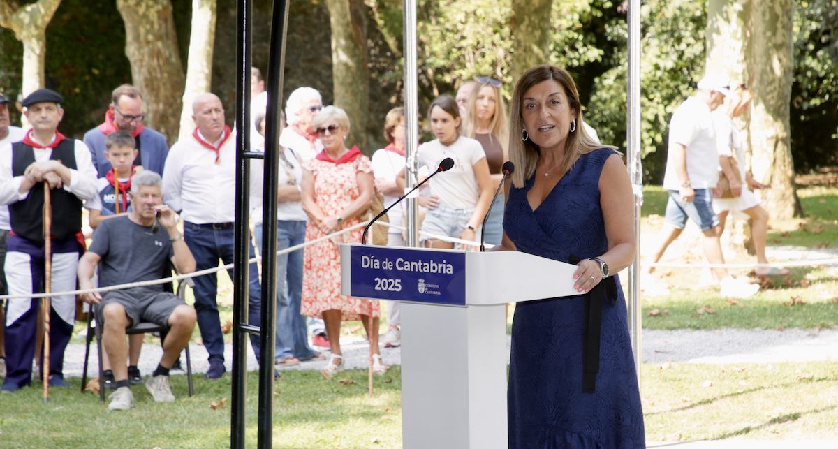 Presidenta de Cantabria, María José Saenz de Buruaga. | Foto: Gobierno de Cantabria