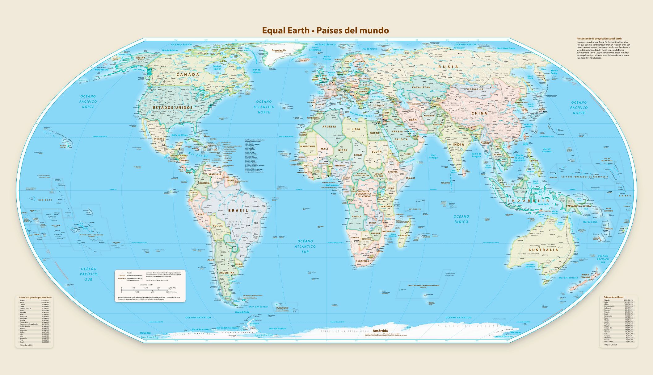 África reclama su tamaño real: los mapas tradicionales distorsionan la verdad