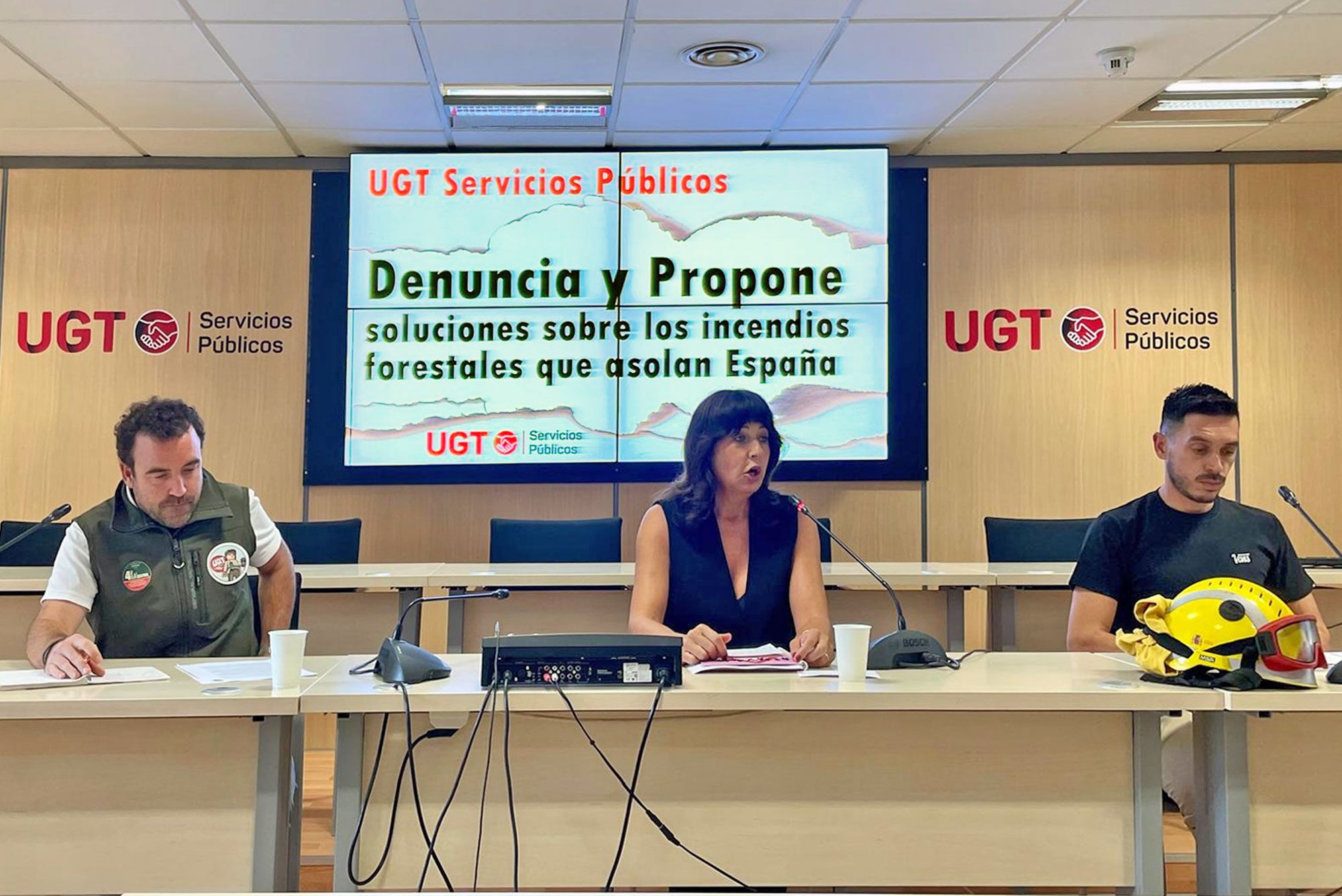 Rueda de prensa UGT Servicios Públicos