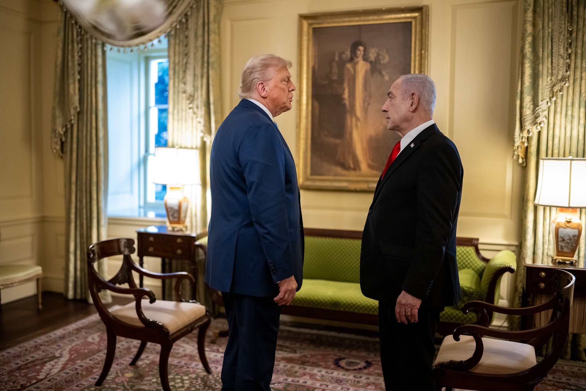Trump y Netanyahu genocidio