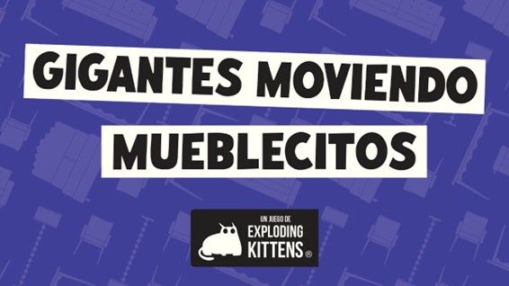 Gigantes moviendo mueblecitos