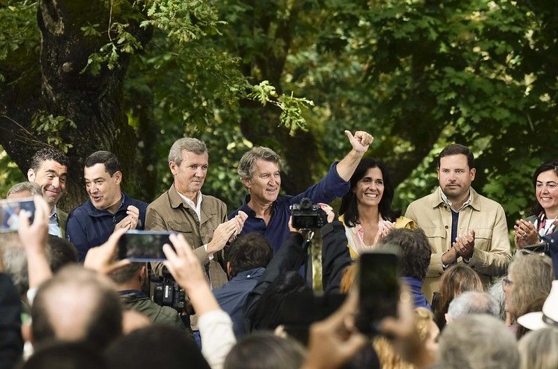 Feijóo, entre el manual de Aznar y los tópicos de siempre. Foto: Flickr PP