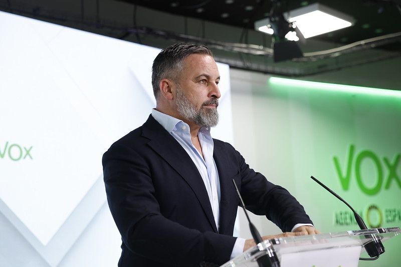 Abascal: el odio como único programa. Foto: Flickr Vox