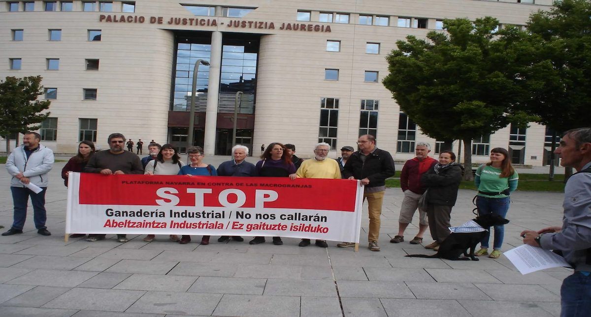 Las organizaciones que forman la Plataforma en contra de las Macrogranjas de Navarra advierten de que van a continuar vigilantes para que el proceso judicial se lleve a cabo con todas las garantías.