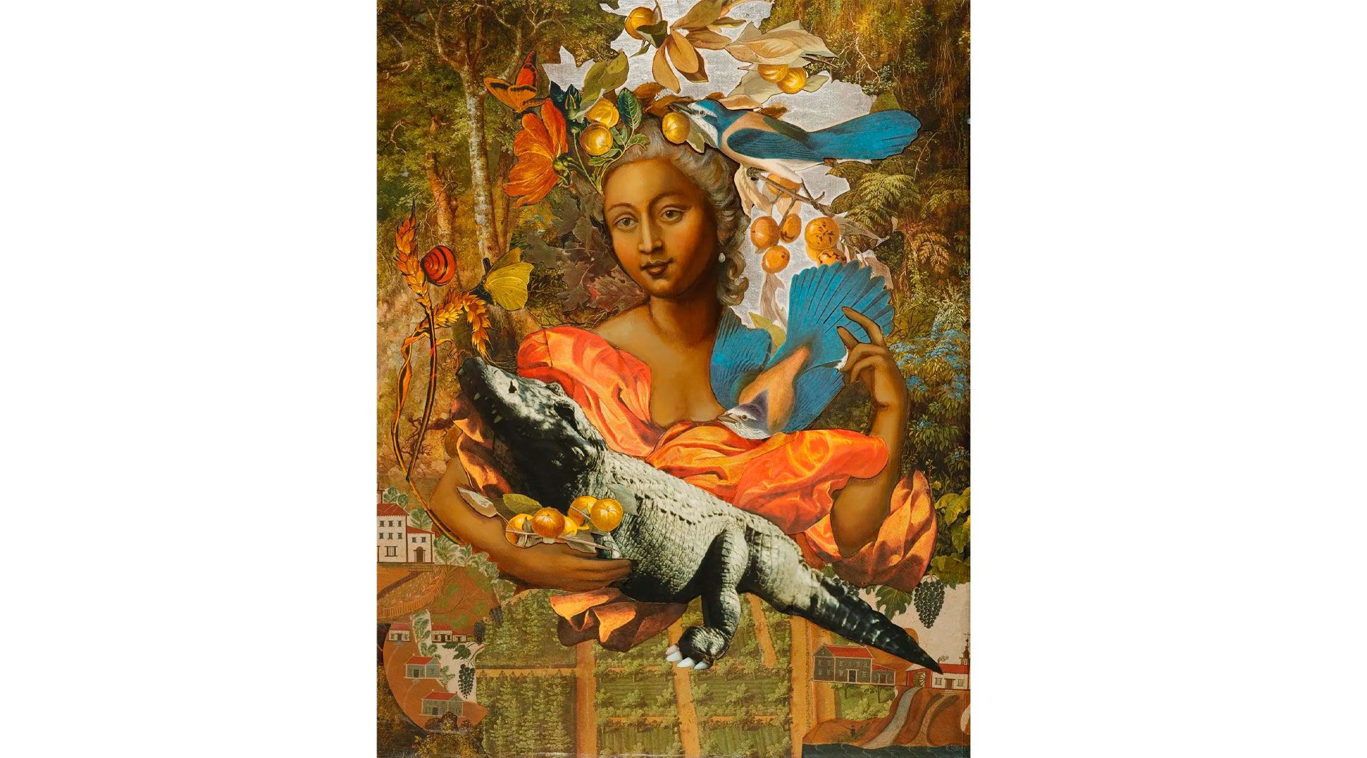 Polyhymia by Carrie Ann Baade. 2025. Mixed Media, 14 x 11. Polyhymia by Carrie Ann Baade. 2025. Mixed Media, 14 x 11.