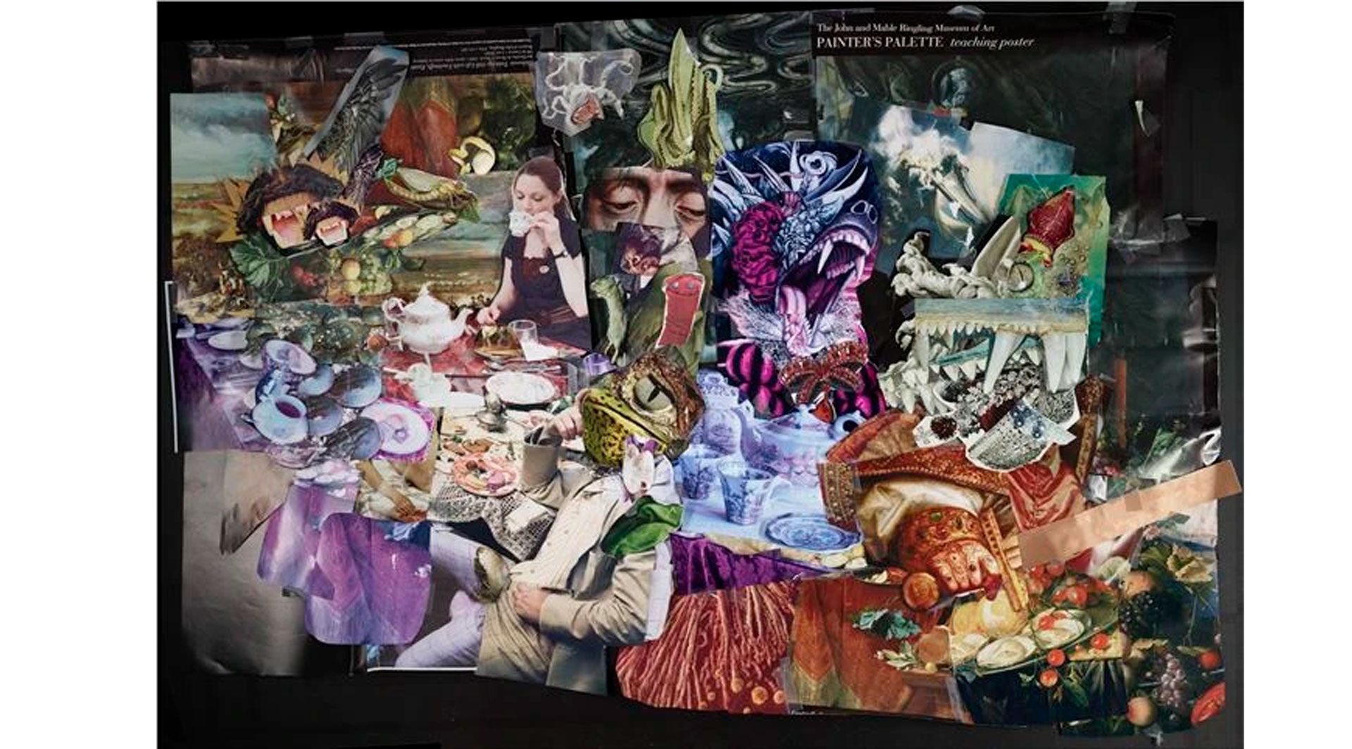 Carrie Ann Baade, Collage for Allegory of Bad Government, 2012