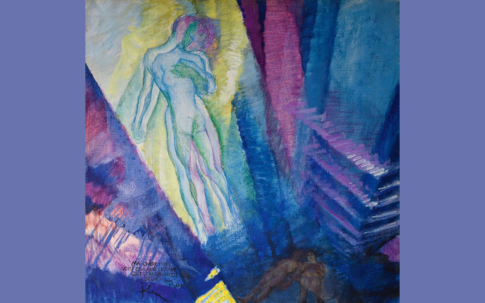FRANTIŠEK KUPKA, Le Rêve, c. 1909 © Collection Kunstmuseum Bochum | Photo: Presseamt Stadt Bochum/Lutz Leitmann © Bildrecht, Wien 2025 FRANTIŠEK KUPKA, Le Rêve, c. 1909 © Collection Kunstmuseum Bochum | Photo: Presseamt Stadt Bochum/Lutz Leitmann © Bildrecht, Wien 2025