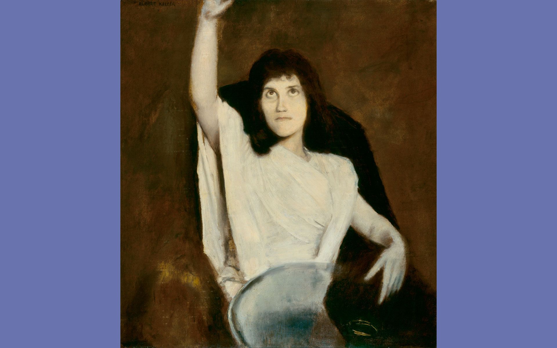 ALBERT VON KELLER, Spiritistischer Apport eines Bracelets, 1887 © Kunsthaus Zürich, Geschenk aus dem Nachlass Dr. Oskar A. Müller, 2007 | Foto: Kunsthaus Zürich