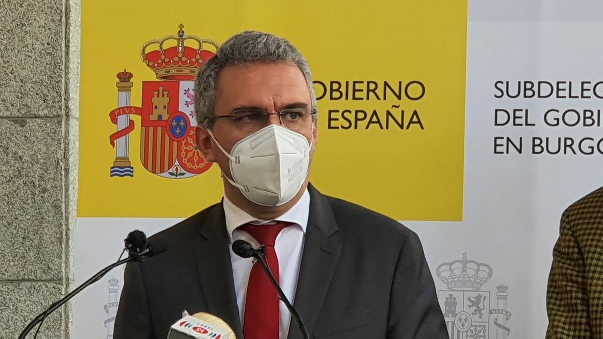 El delegado del Gobierno en Castilla y León, Javier Izquierdo