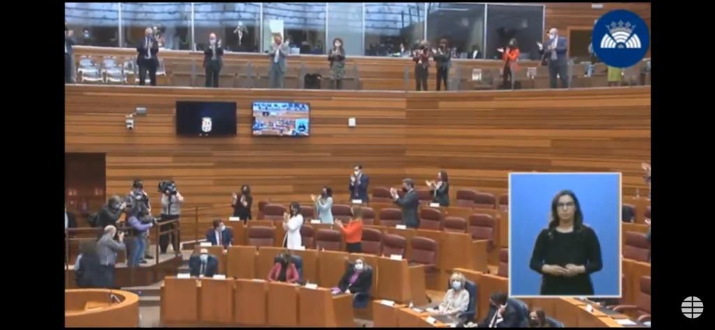 Las Cortes de Castilla y León hoy  debate la moción de censura.