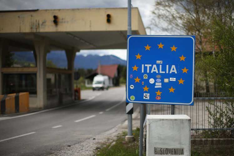 Frontera Italia Eslovenia