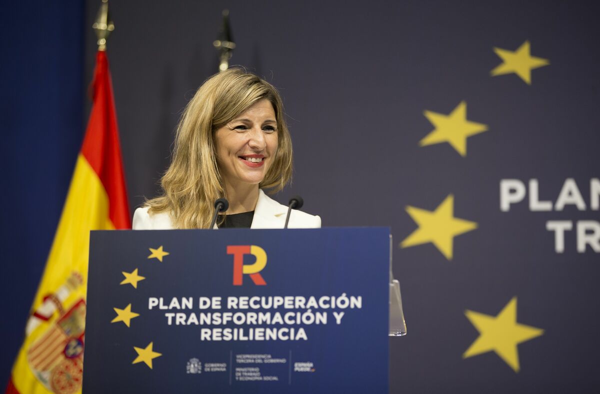 Yolanda Díaz presenta los Planes de Recuperacion Europeos
