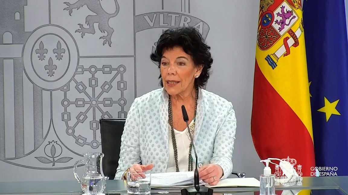 Isabel-Celaá, ministra de Educación