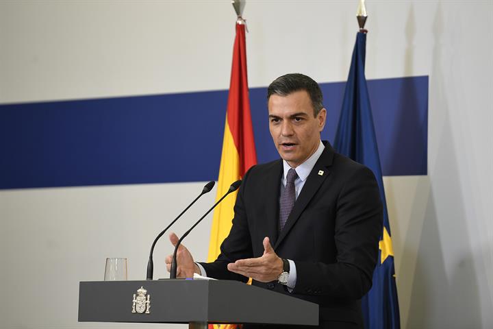 Pedro Sánchez en el Consejo de Europa