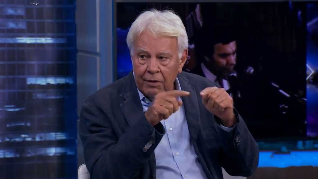 Felipe González en El Hormiguero de Pablo Motos.