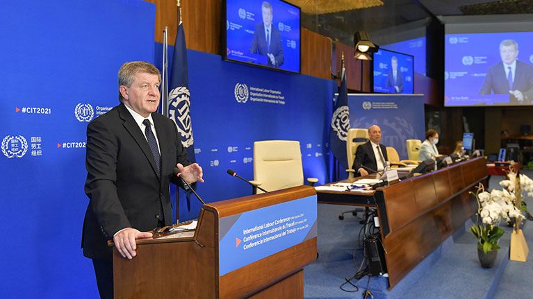 El Director General de la OIT, Guy Ryder