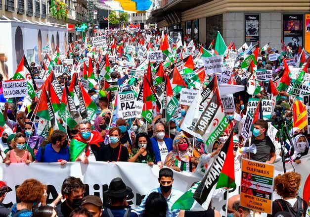 Marcha-multitudinaria-contra-la-ocupación-ilegal-del-Sáhara-1