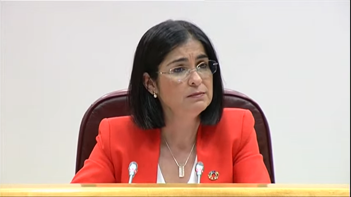 Ministra de Sanidad, Carolina Darias